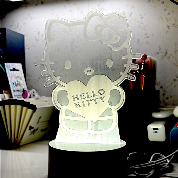 NIB Sanrio Hello Kitty LED Lantern - White - Picture 2 of 5